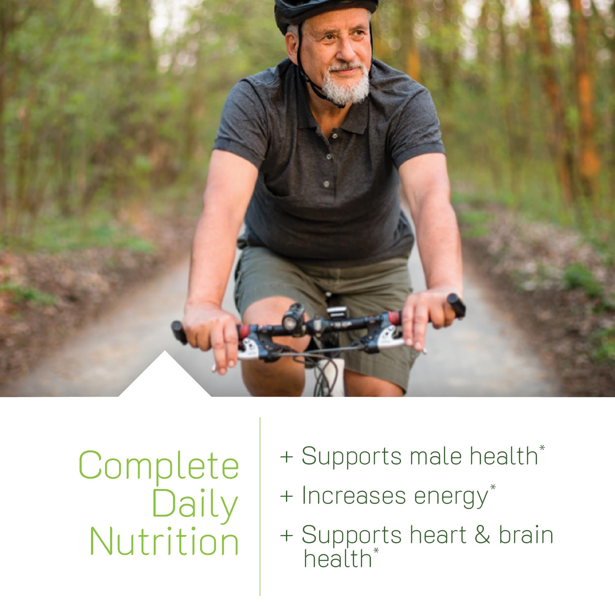 Irwin Naturals Men's Living Green Liquid-Gel Multi - 70 Essential Nutrients, Full-Spectrum Vitamin Supplements for Men, Wholefood Blend - Promotes Brain & Adrenal Support - 120 Soft-Gels (3 Pack) Irwin Naturals Au supplements