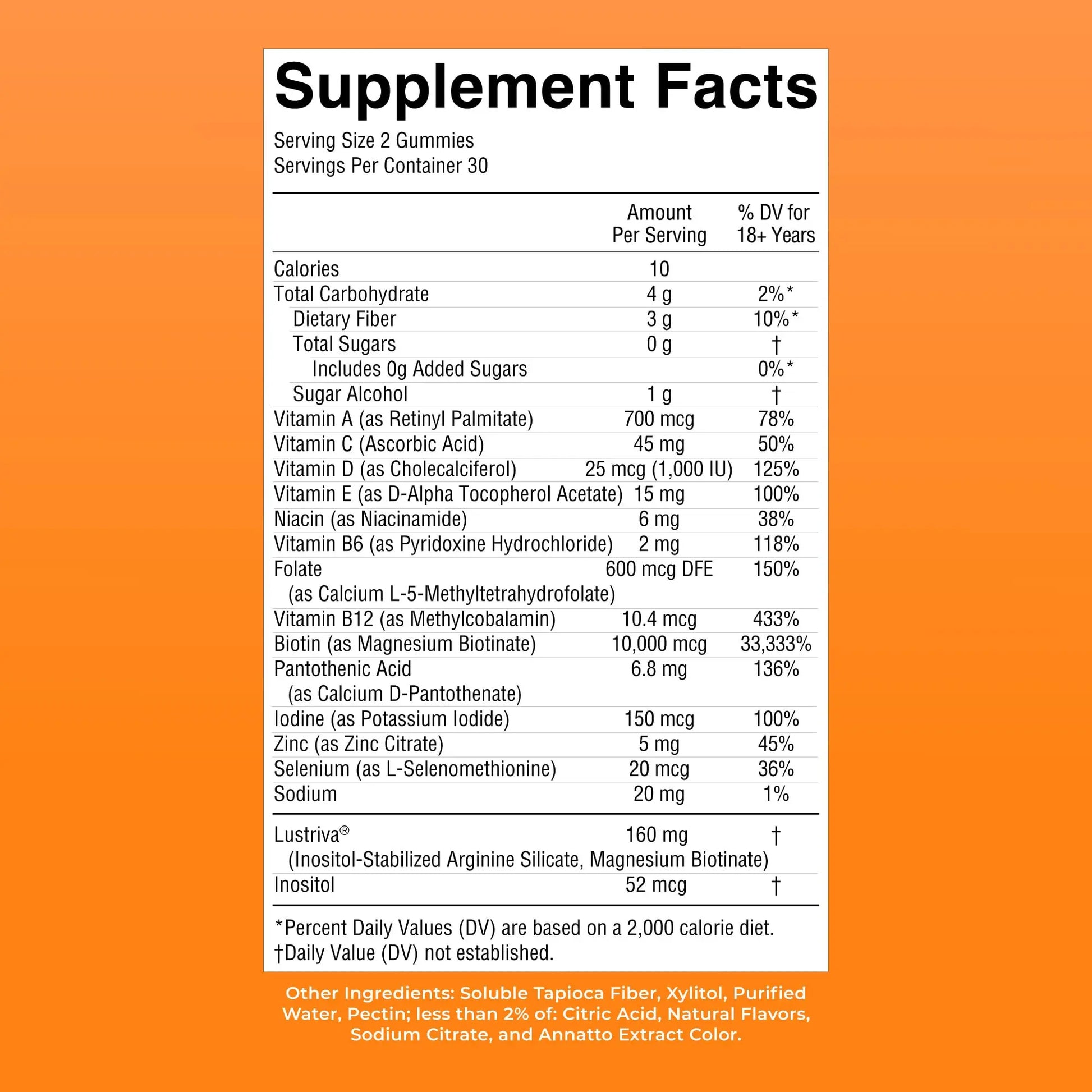MaryRuth's Multivitamin + Hair Growth Gummies | with Lustriva® | Biotin 10000mcg | B Vitamins | Formulated for Thicker Hair, Wrinkles, Fine Line MARYRUTH'S Au supplements