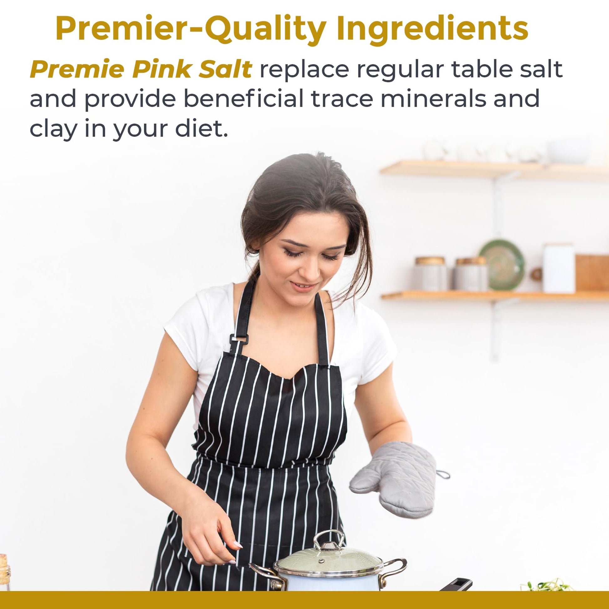 Premier Research Labs Pink Salt - Our Pink Sea Salt is a Hawaiian Red Alaea Sea Salt and Australian Salt Blend for Cooking, Baking with Minerals and Rich Taste - 12 oz Premier Research Labs Au supplements