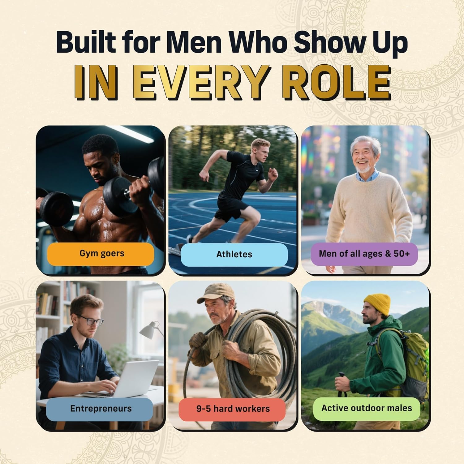 Alpha Tribe Multivitamin for Men with Sea Moss, Black Seed Oil, Ashwagandha, Turmeric, Bladderwrack, Burdock, Vitamin C, Elderberry, Manuka | Daily Vitamins & Minerals Supplement Capsules - 240 Count Alpha Tribe Au supplements