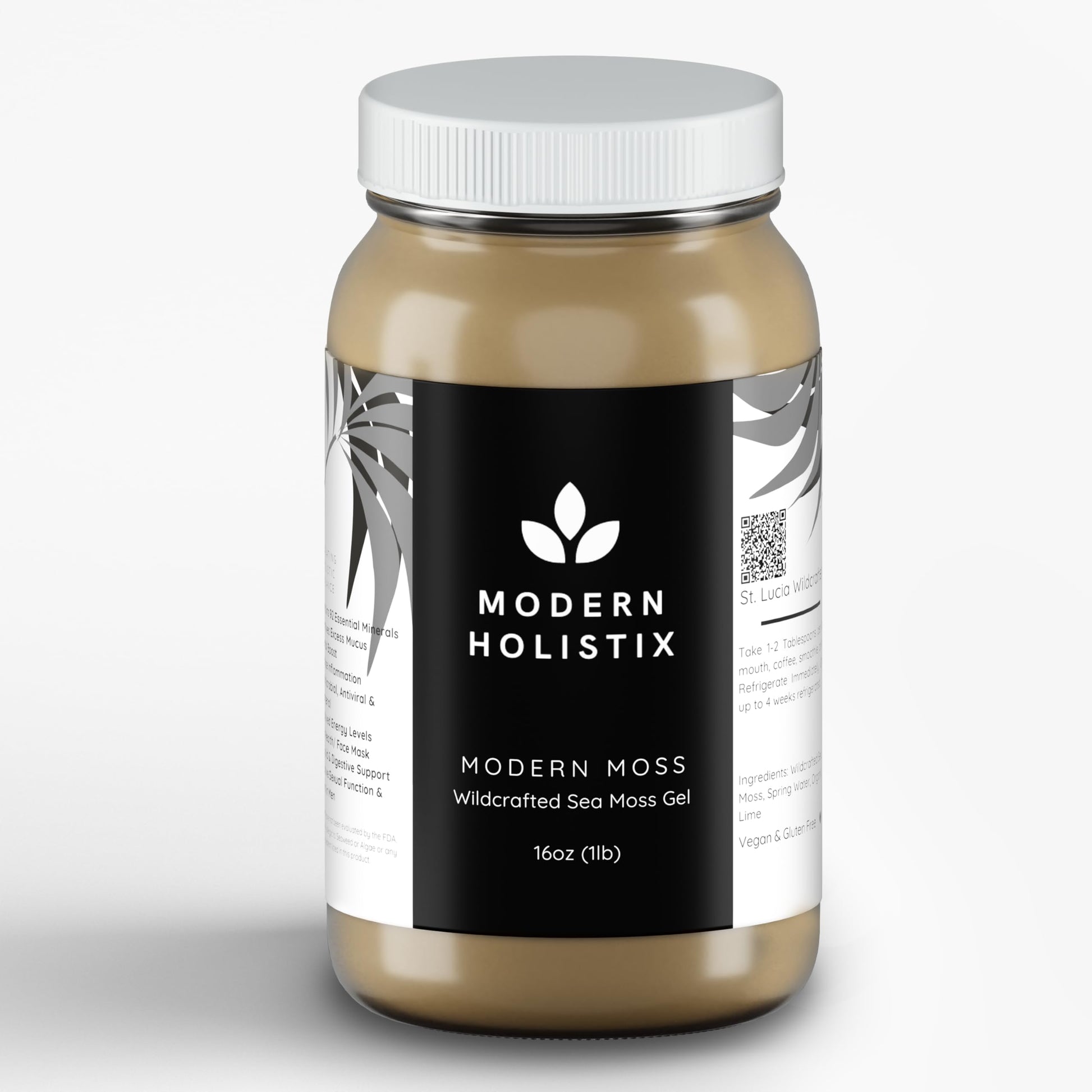 Modern Holistix Original Sea Moss Gel – 32oz Jar | Wildcrafted | All-Natural Superfood for Immunity, Energy & Gut Health Modern Holistix Au supplements