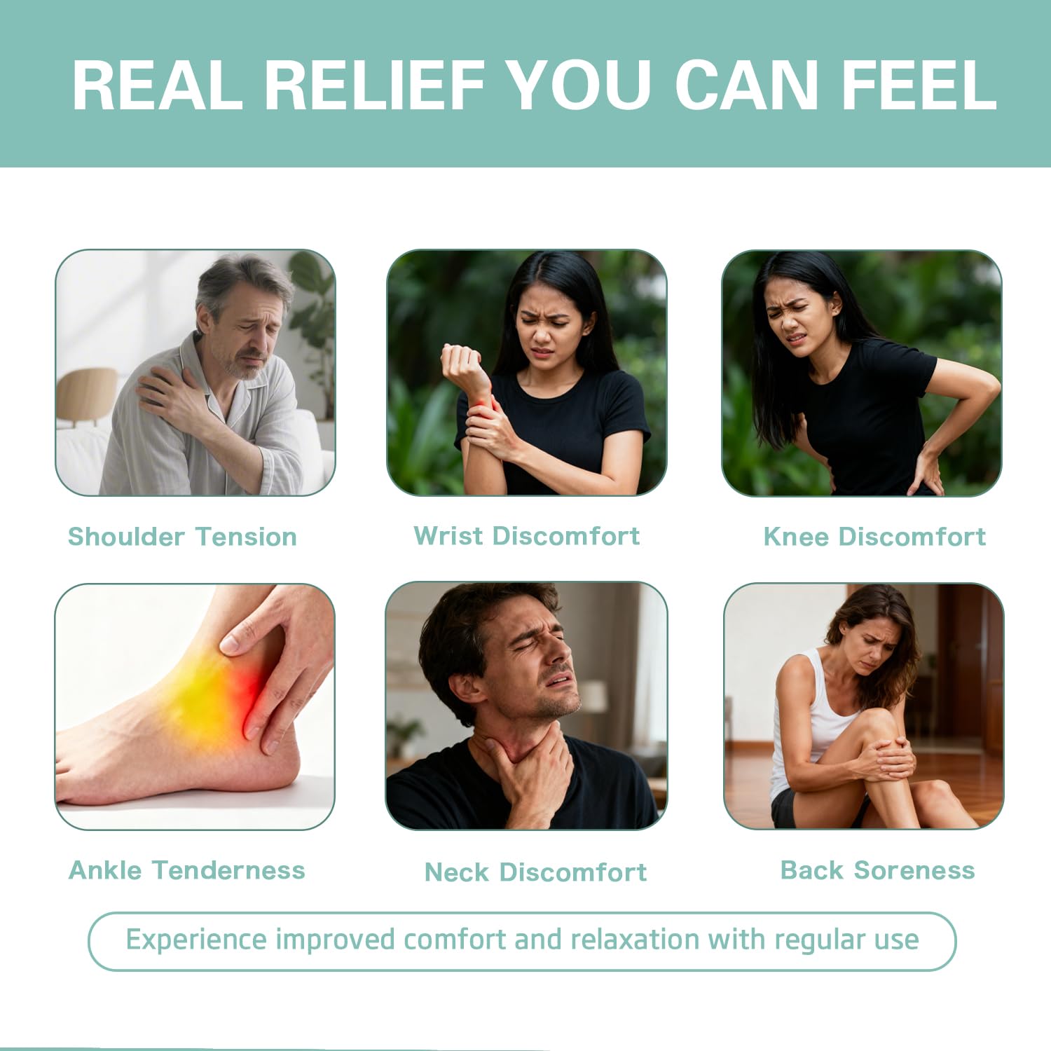 HANGWON Total Relief Magnesium Soothing Cream Advanced nerve Comfort with Arnica, Menthol, MSM,Fast-Absorbing for Relief Joint, Feet, Hands, Legs, Muscles, and Waist, Natural Ingredient -4floz/114g HANGWON Au supplements