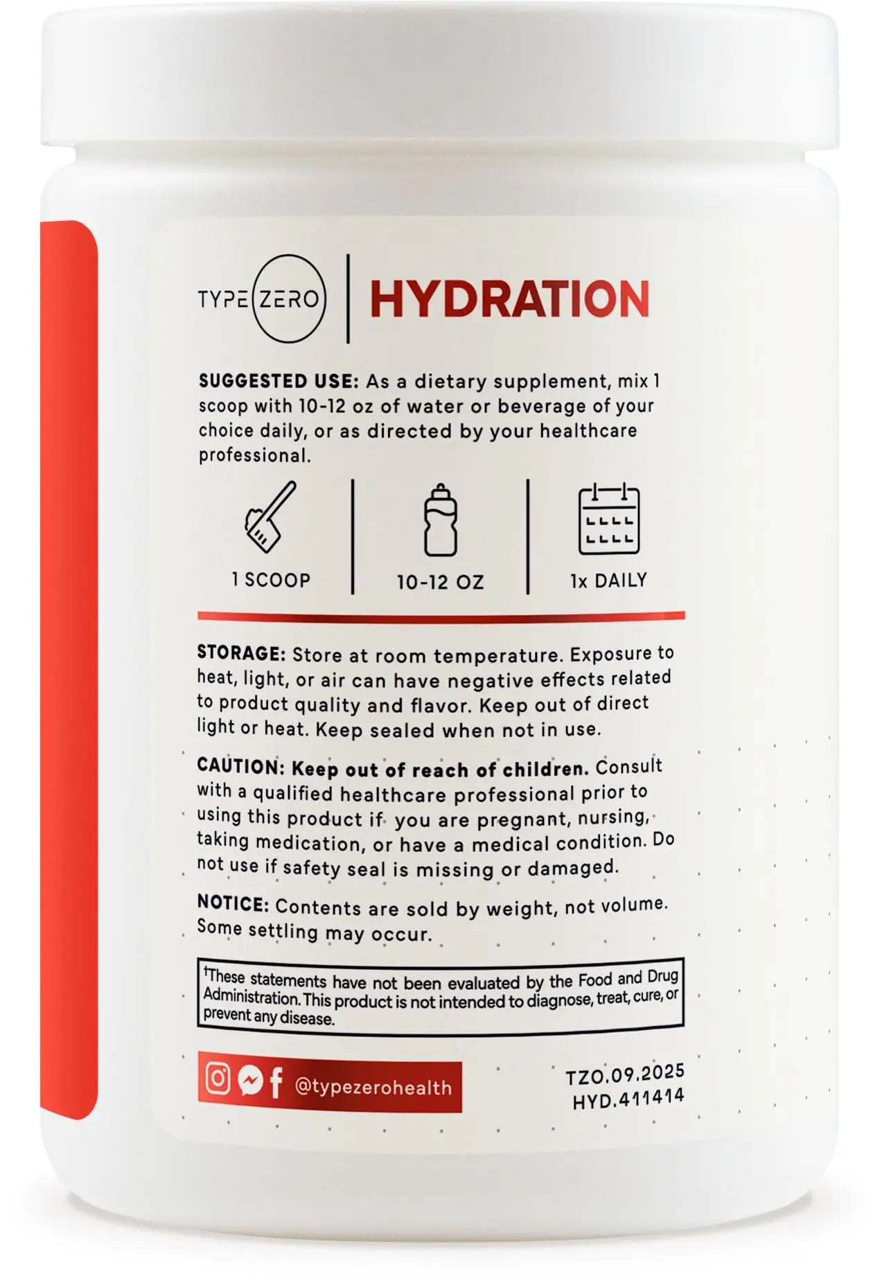 Type Zero Clean Electrolytes Hydration Powder Drink Mix + 14 Essential Vitamins & Minerals - Sugar Free, Zero Artificial Ingredients - Fruit Punch, 50 Servings Type Zero Au supplements
