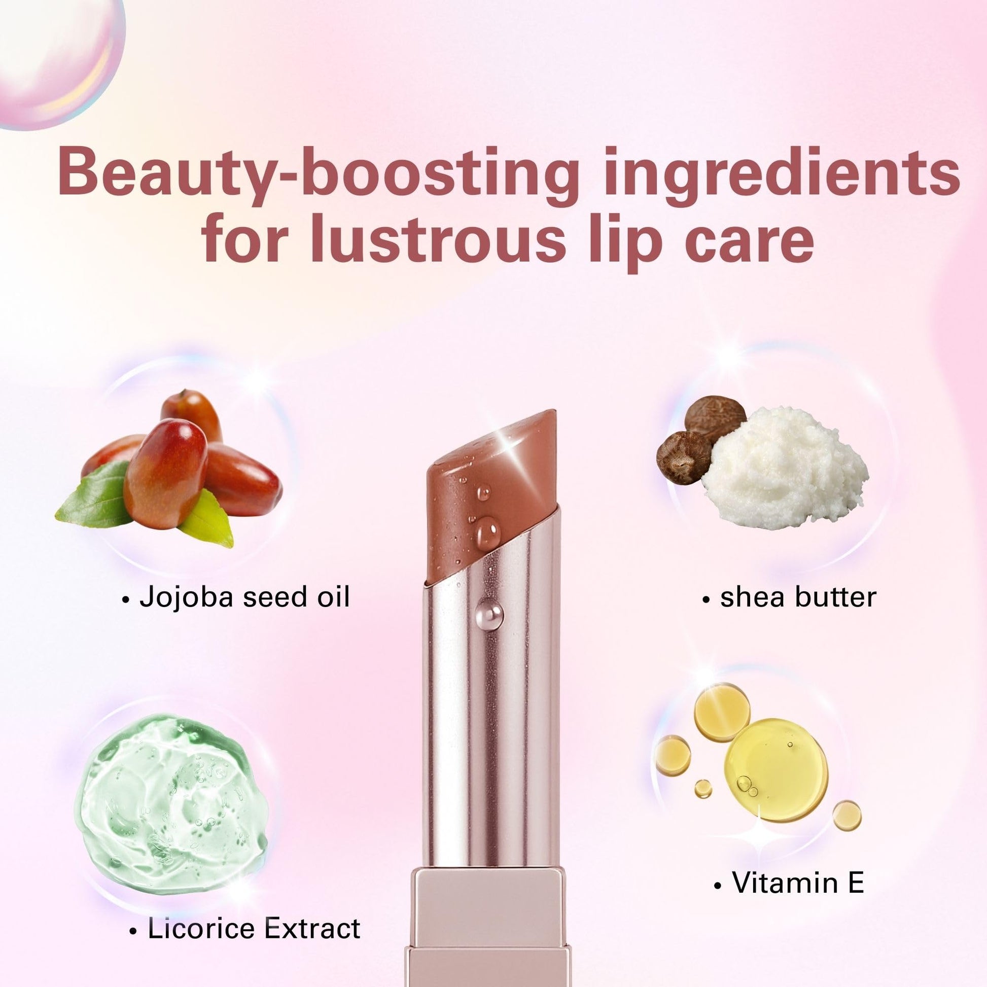 Daisy Doll Lip Stealer 3-in-1 Juicy Lip Stain+ Lip Oil for Women for Hydrating Lip Balm & Tinted Lip Gloss with Vitamin E & Shea Butter, Moisturizing Lip Gloss, Red-Brown Lipstick, Made in Japan Daisy Doll Au supplements