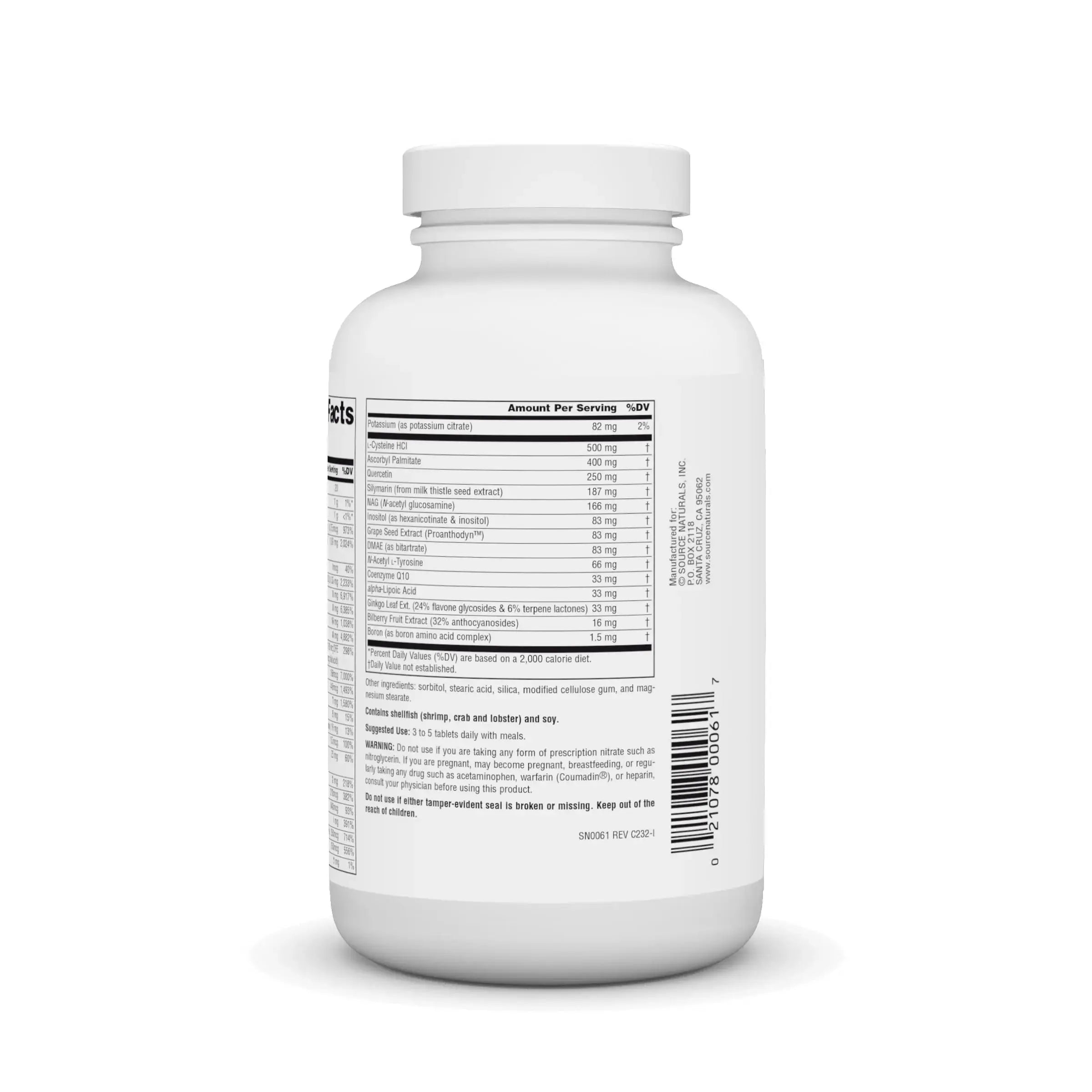 Source Naturals Elan Vital Multiple - Supports Brain, Heart, Liver, Immune, Energy Boost - 180 Tablets Source Naturals Au supplements