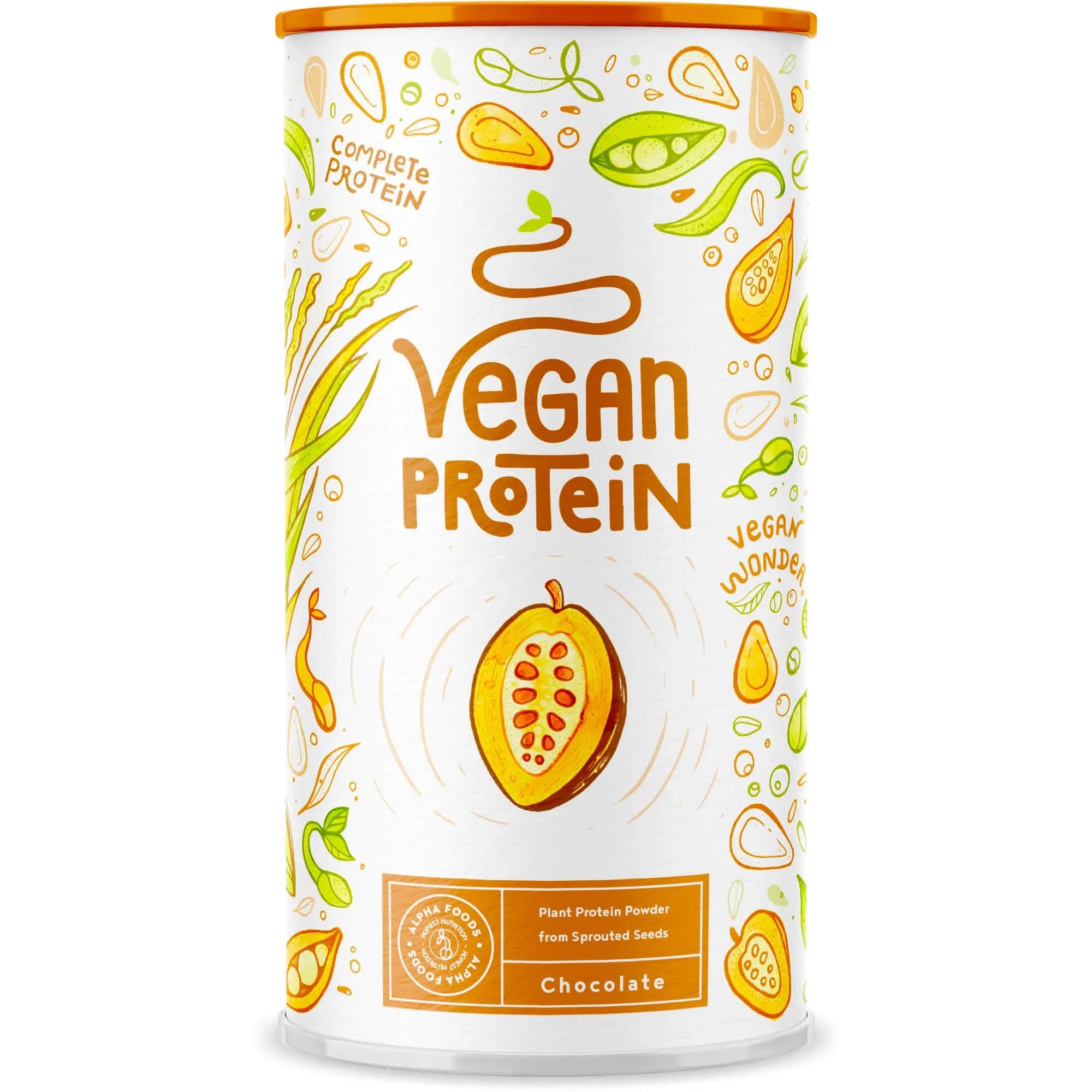 Alpha Foods Vegan Protein Powder - Muscle Building Powder with Amino Acids Alpha Foods Au supplements
