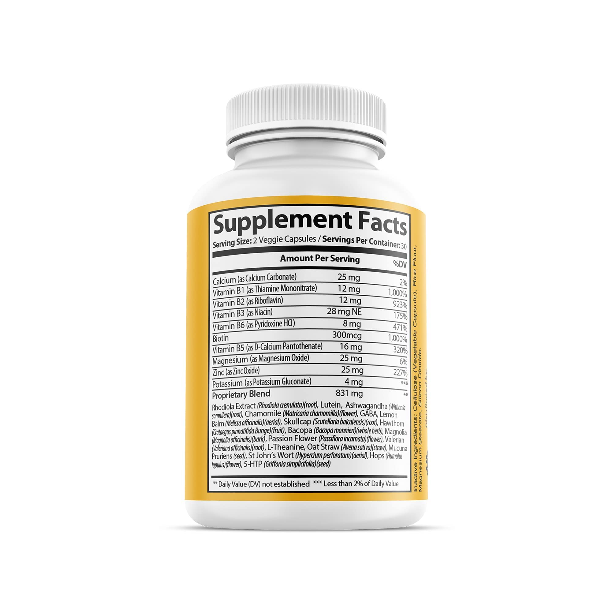 Warped Wellness Womens Supplement That Boosts Mood, Helps Relax The Mind & Body, Relieves Tension & Worries| Magnolia Bark for Female Specific Help| Serene Goddess | Vitamin Helps Boost Mood Warped Wellness Au supplements