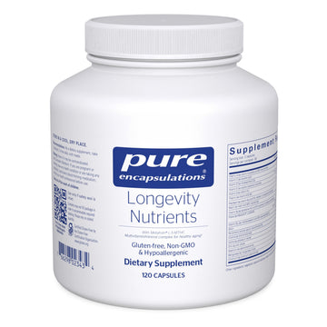 Pure Encapsulations Longevity Nutrients | Multivitamin/Mineral Complex to Support Healthy Aging, Brain Function, Eyes, Bones, and Vascular Health* | 120 Capsules Pure Encapsulations Au supplements