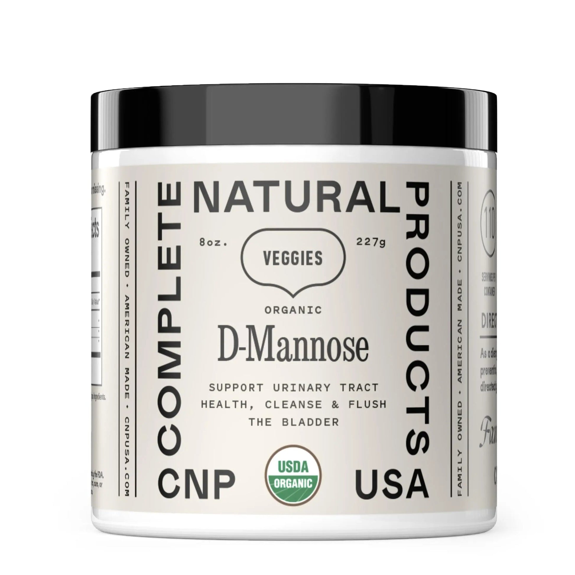 CNP Organic D Mannose Powder 2000mg - Powder D Mannose Supplement for UTI Support, Pure D-Mannose Powder from Guar Beans, Vegan Non GMO Clean Formula, Bladder Urinary Tract Health Supplement Use Complete Natural Products Au supplements