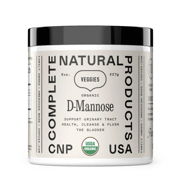CNP Organic D Mannose Powder 2000mg - Powder D Mannose Supplement for UTI Support, Pure D-Mannose Powder from Guar Beans, Vegan Non GMO Clean Formula, Bladder Urinary Tract Health Supplement Use Complete Natural Products Au supplements