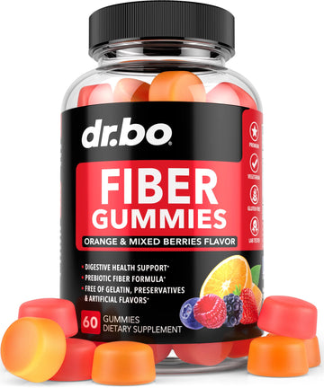 Fiber Gummies for Adults & Kids - Tasty Gummy Prebiotic Fiber Supplement for Max Digest DR. BO Au supplements