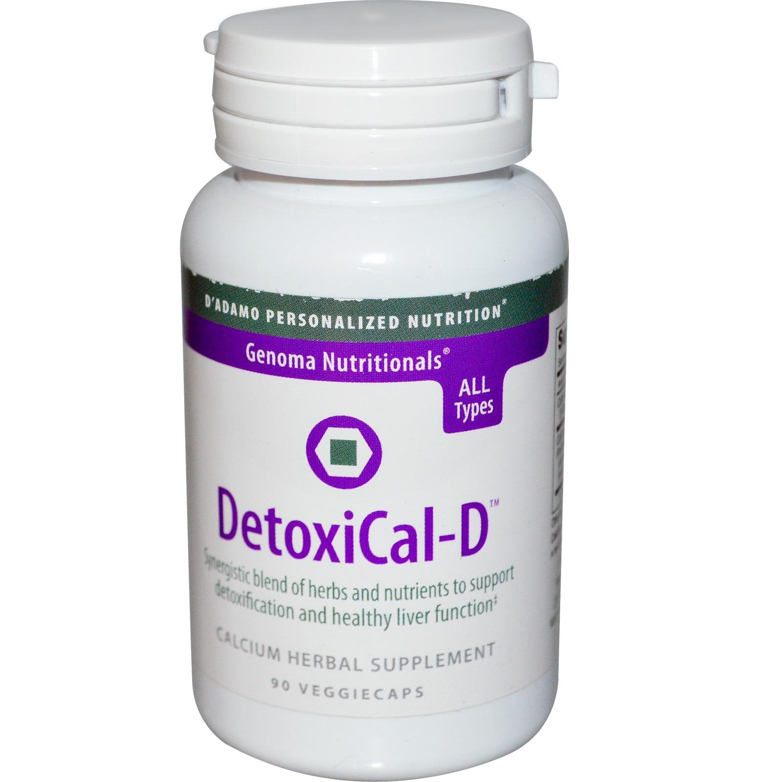 D'Adamo Personalized Nutrition Detoxical-D, 90 Count D'Adamo Personalized Nutrition Au supplements