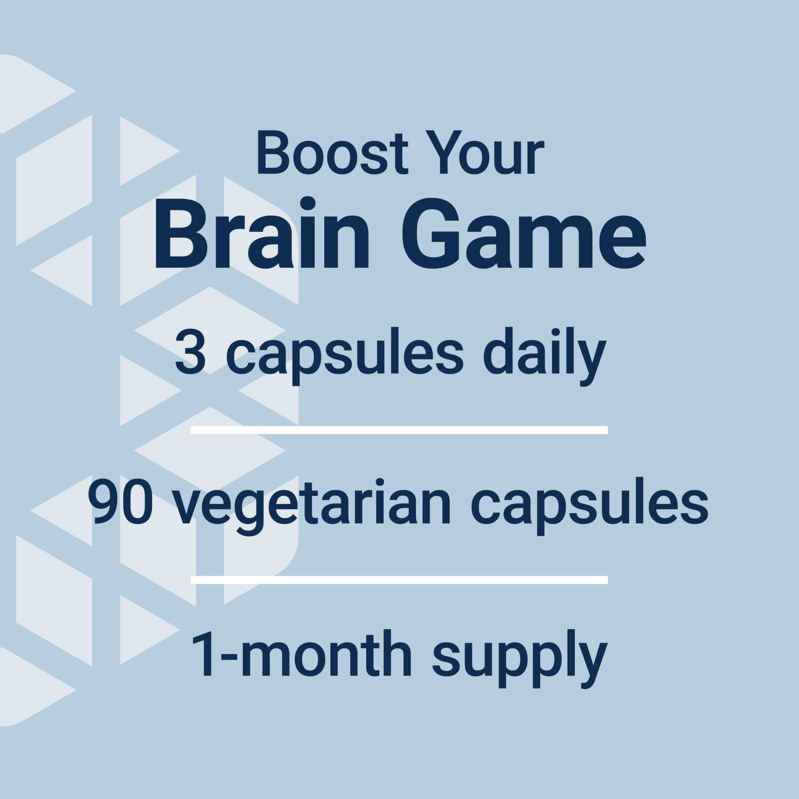 Life Extension Neuro-Mag Magnesium L-Threonate, Memory Health, Quick Thinking, Cognitive Health Support, Vegetarian, Non-GMO, 90 Vegetarian Capsules