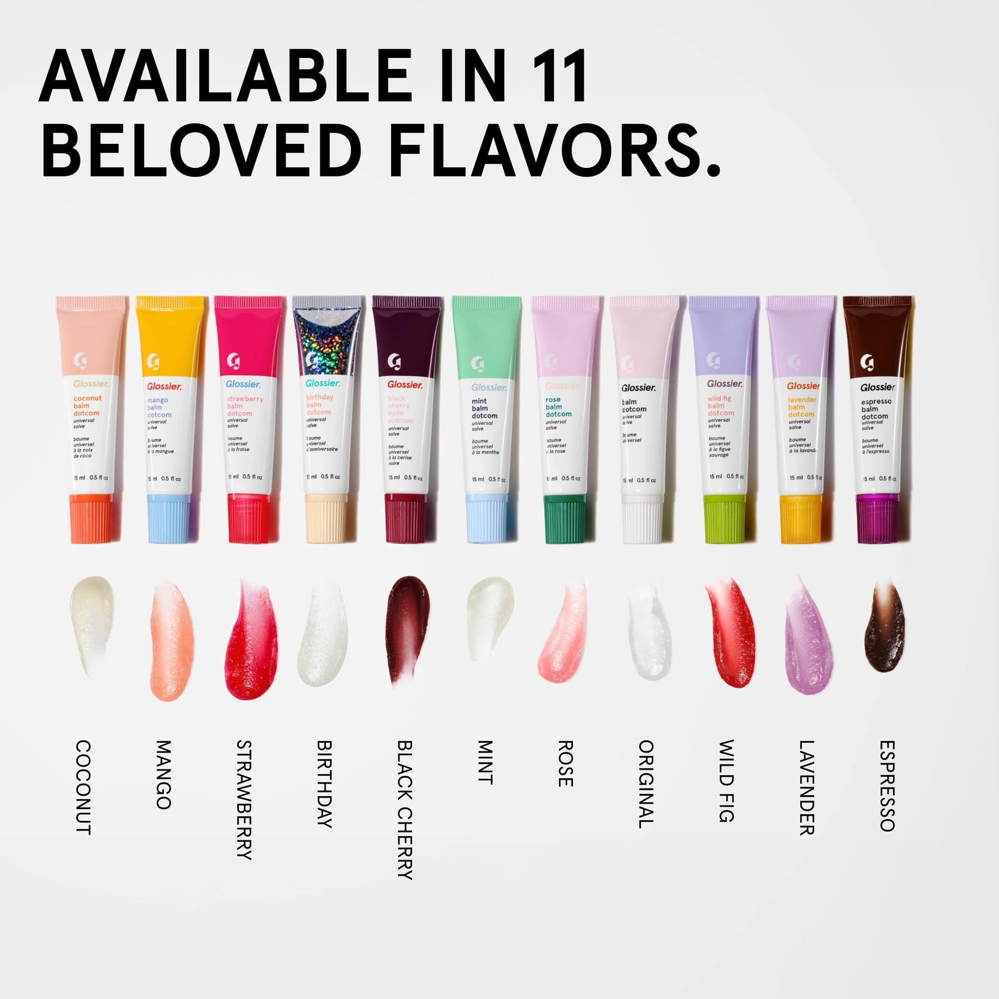 Glossier Balm Dotcom Hydrating Lip Balm - Universal Salve, Up to 12Hr Moisture - Lanolin, Beeswax & Castor Oil for Dry Lips, Cuticles & Skin - Original, Clear Fragrance-Free, 15ml Glossier Au supplements