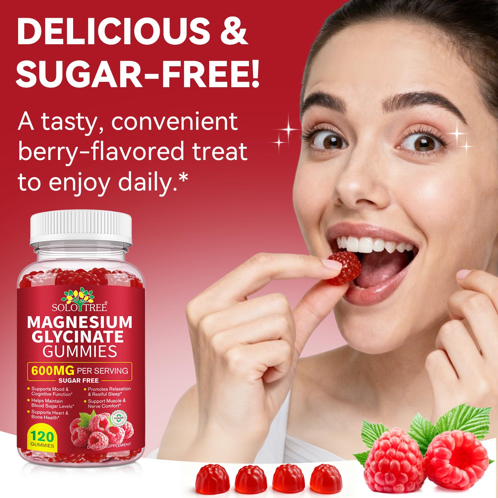 120 Count Magnesium Glycinate Gummies with L-Threonate（600mg Per Serving）,High Absorption Sugar Free Magnesium Potassium Supplement for Relaxation, Stress Relief, and Sleep Support for Adults & Kids WOJBALMN Au supplements