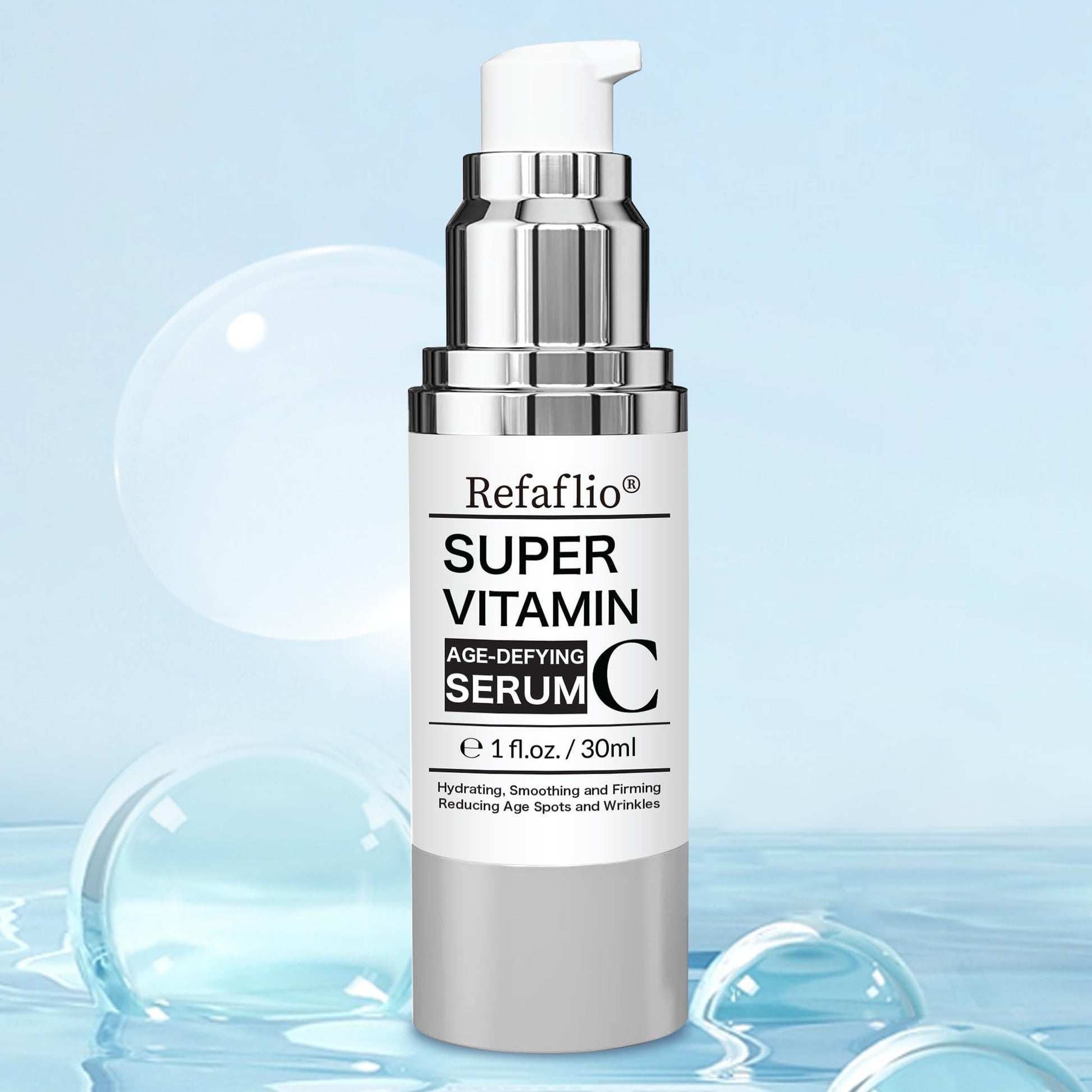 Super Vitamin C Serum for Women over 70, Rapid Anti Aging Cream, Face Lift Cream, Hydrates, Softens, Lifts and Firms, Fights Wrinkles, Advanced Super Serum C 3PCS. (90ml) Refaflio Au supplements