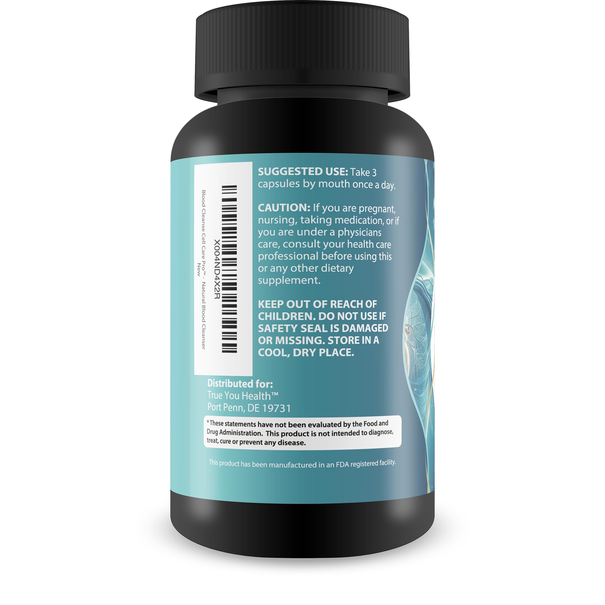 Blood Cleanse Cell Care Pro - Improved Formula - Our Best Blood Cleanse Detox - Cleanse Blood & Detox Body Cleanse - Full Body Cleanse - Sugar Detox Cleanse Pancreas Sweet Blood Cleanse Supplements True You Health Au supplements
