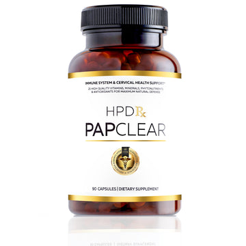 PAPCLEAR Physician Formulated | All Natural Immune Support Supplement | Advanced Powerful Immunity Booster | 21 Vitamins & Nutrients with Organic Shiitake Mushroom & Lycopene | 90 Capsules | Pack of 1 HPD Rx Au supplements