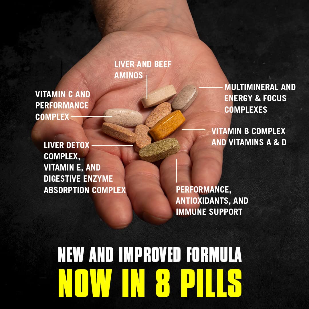 Animal Pak - Convenient Multivitamin for Men & Women Daily All-in-One Vitamin & Supplement Pack - Zinc, Vitamins C, B, D, Amino Acids, and Immune Support - Sports Nutrition Performance - 44 Count Animal Au supplements