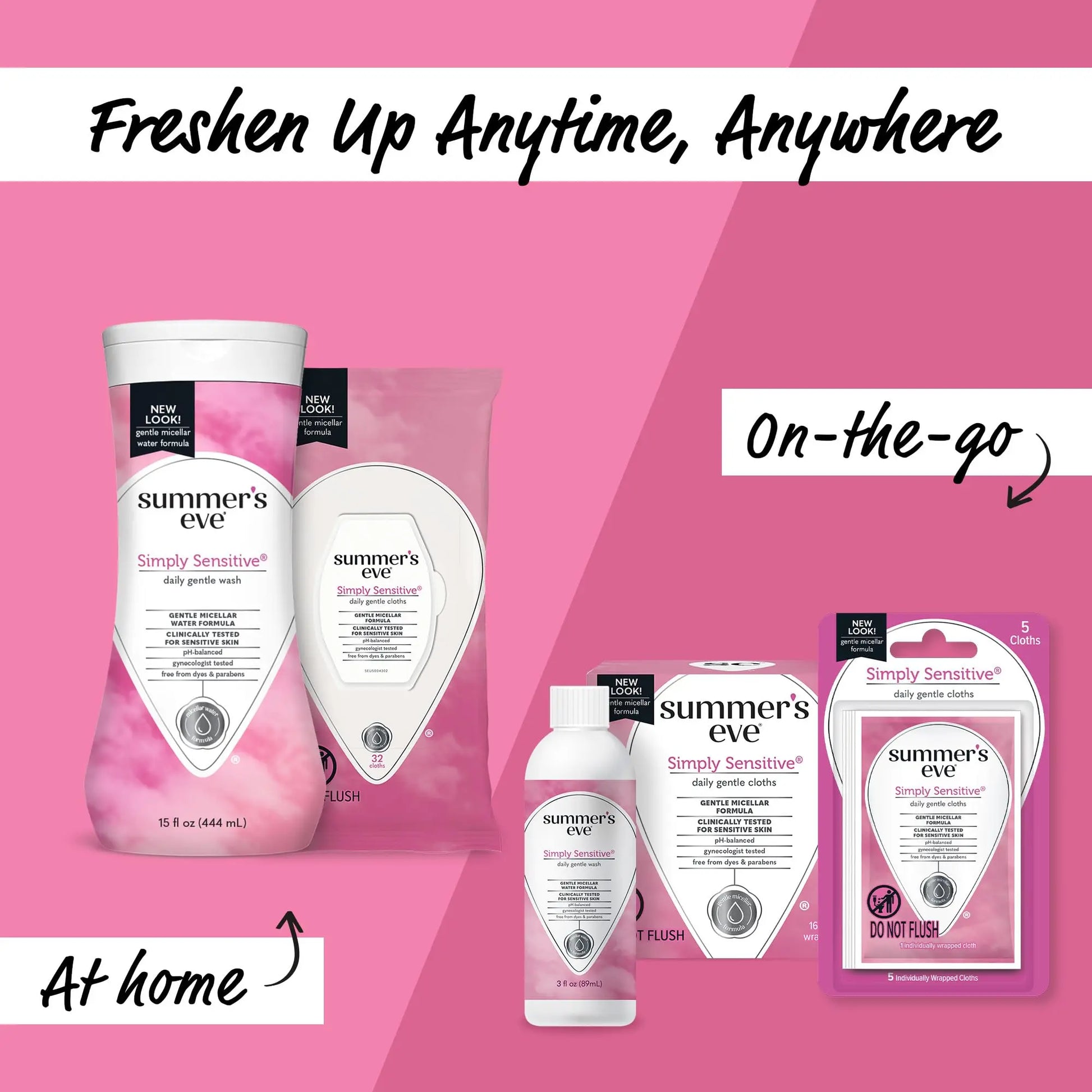 Summer's Eve Simply Sensitive Daily Gentle All Over Feminine Body Wash, Removes Odor Summer's Eve Au supplements