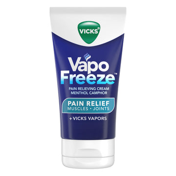 Vicks VapoFreeze Topical Pain Cream 3.0oz, Maximum Strength Menthol+ for Muscle Pain Relief, Joint Pain Relief, Knee Pain Relief, Back Pain Relief, Cream for Pain Relief, Topical Pain Relief Vicks Au supplements