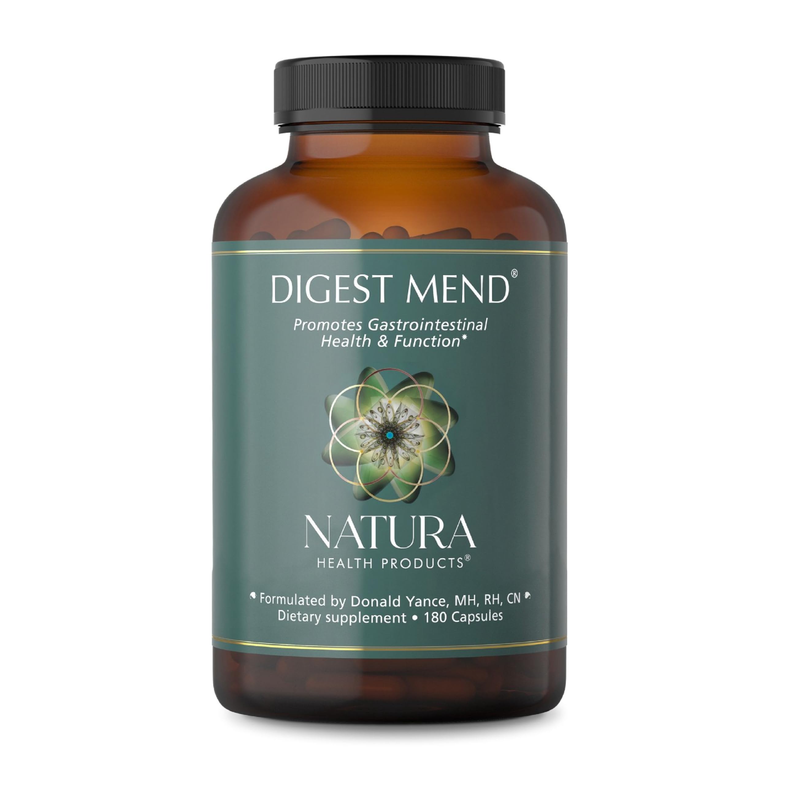 Natura Health Products Digest Mend Supplement - Encourages Healthy gastric microboime* - Featuring Deglycyrrhizinated Licorice (DGL), Aloe Vera, Marshmallow, Mastic Gum, & Chamomile (180 Capsules) Natura Health Products Au supplements