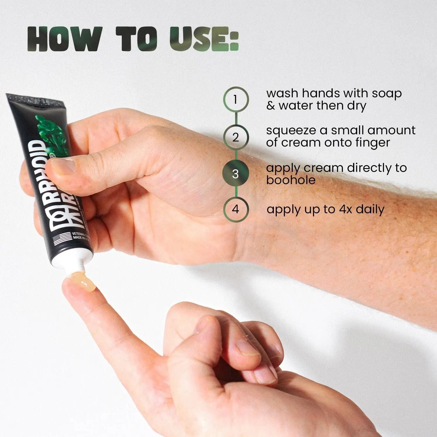 Hemorrhoid Ointment - Fissure and Hemorrhoid Treatment with Lidocaine, Aloe Extract, Magnesium Sulfate, Balsam Fir, Fast Acting Hemorrhoid Cream for Itching, Swelling and Maximum Pain Relief (1-Pack) Rrhoid Rage Au supplements