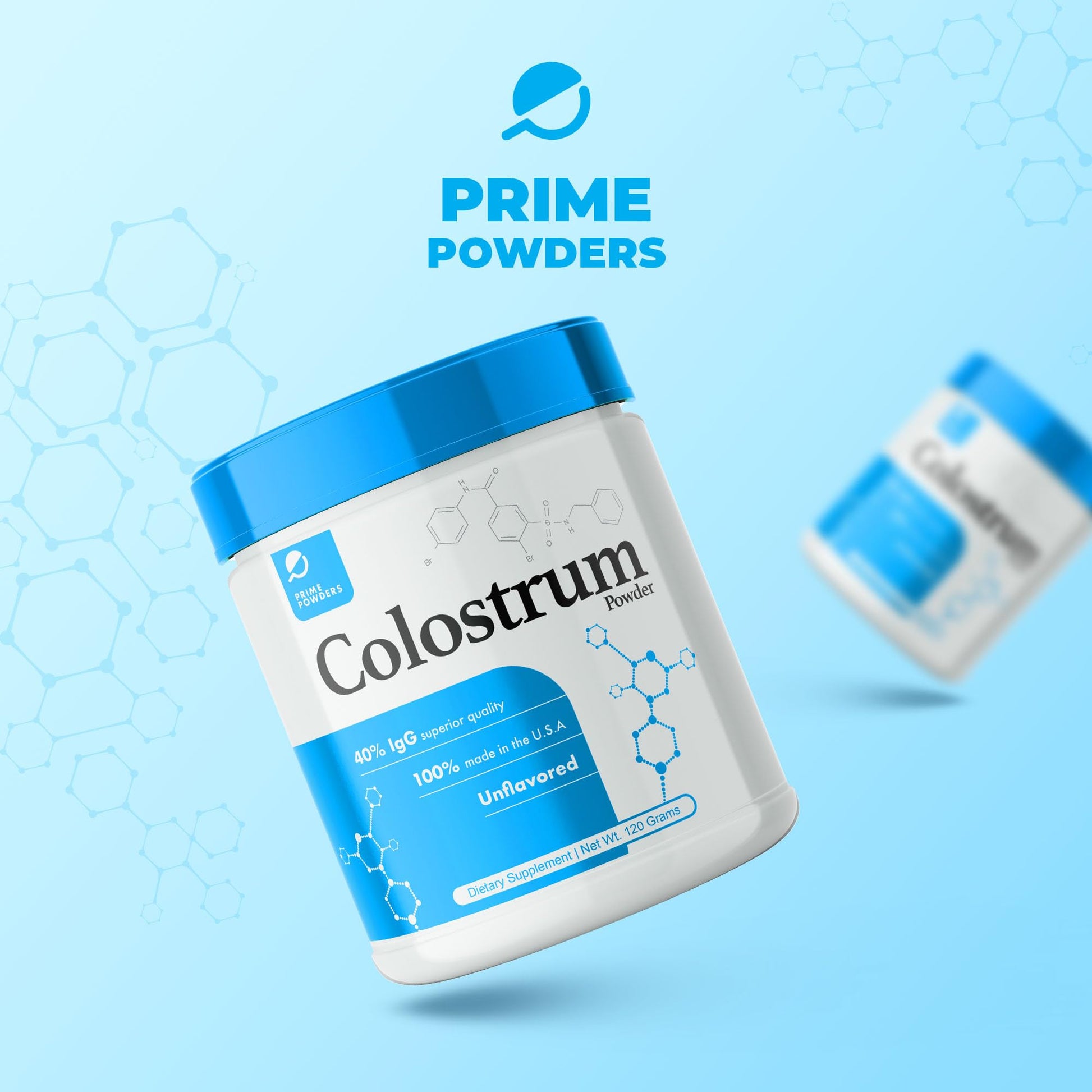 Prime Powders Colostrum Over 40% IgG, Grass Fed, Gut Health, Bloating Immunity Skin Prime Powders Au supplements
