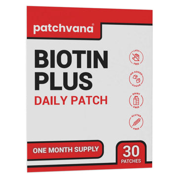 Patchvana Biotin Plus Patch for Women & Men, 1 Month Supply, 30 Patches Patchvana Au supplements