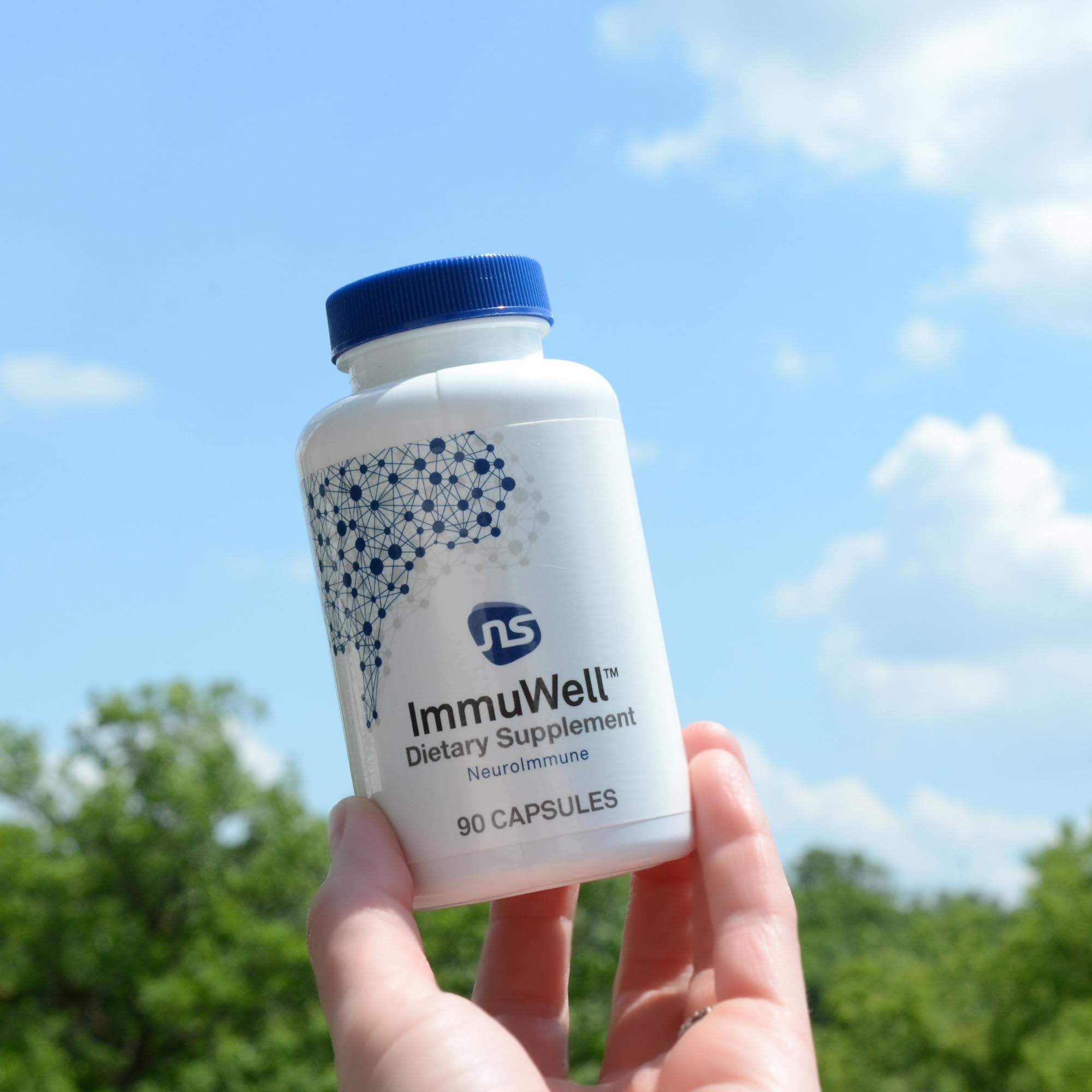 Neuroscience ImmuWell - Immune Support & Brain Supplement for Memory and Focus with Vitamin C and Zinc, Vitamin D & Elderberry - Promotes Immunity, Mood, Energy, and Cognitive Function (90 ct) NeuroScience Au supplements