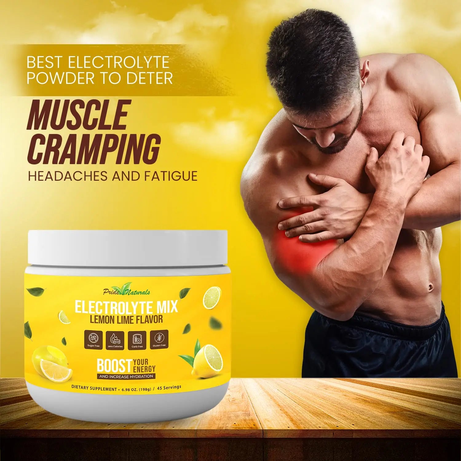 Electrolyte Powder - Refreshing Workout Recovery Electrolytes, Sugar Free, Gluten Free Pride Naturals, Inc Au supplements