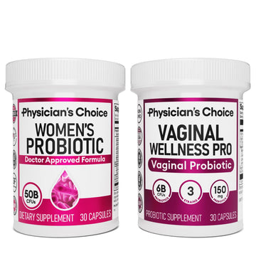 Physician's CHOICE Feminine Power Duo Bundle - Vaginal Probiotic + Womens Probiotic Physician's CHOICE Au supplements