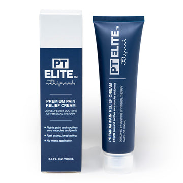 PT Elite Premium Pain Relief Cream, with Capsaicin, Menthol & Arnica, Arthritis, Knee, & Back Pain Relief, Soothes Sore Muscles & Joints, Reduces Stiffness, Non-Greasy, Topical Analgesic, 3.4 oz PT Elite Au supplements