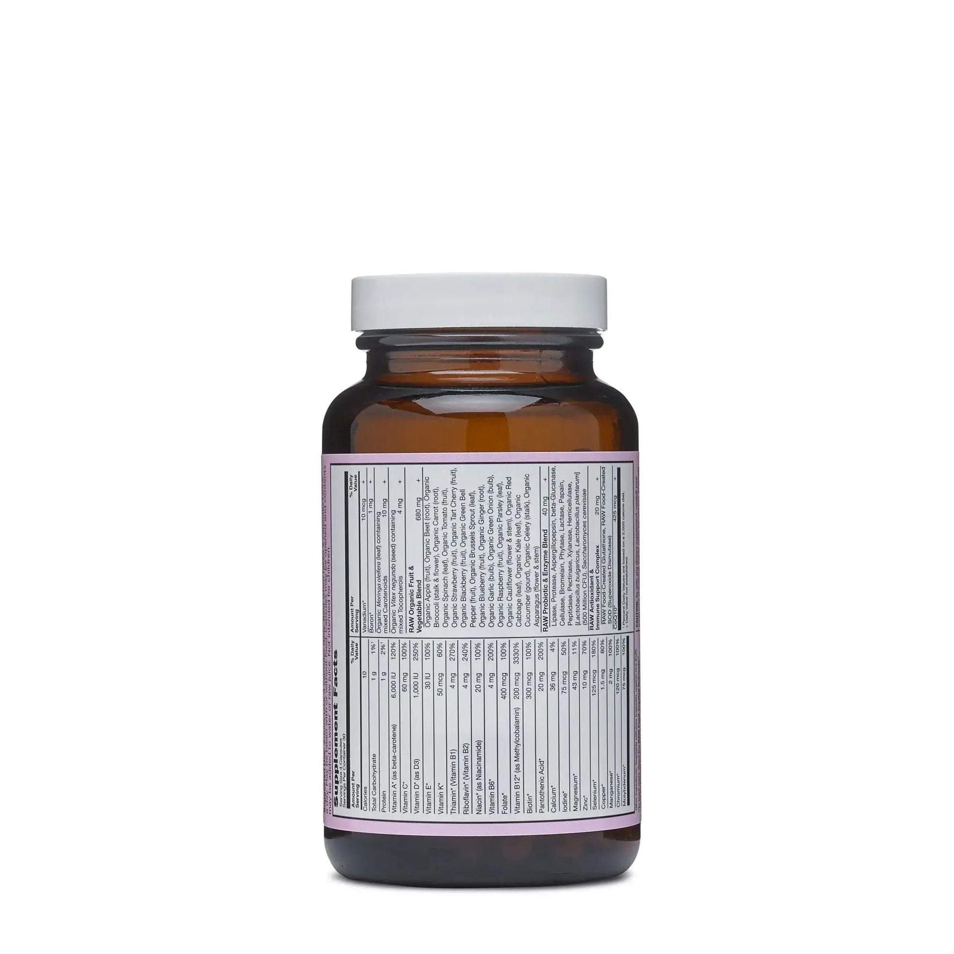 Vitamin Code 50 & Wiser Women Formula 120 VegiCapsules Garden of Life Au supplements