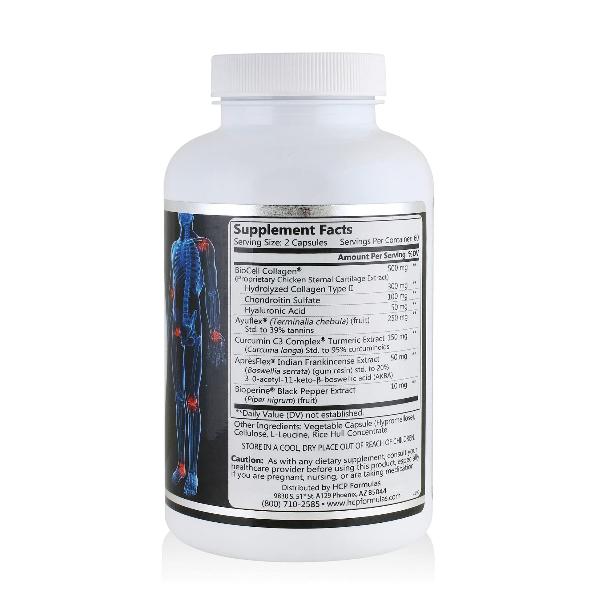 HCP Formulas - Synovera - Joint Support Complex with Turmeric Extract & Collagen - Mobility & Flexibility - Healthy Joints, Tendon, Ligament, and Synovial Tissue - Dietary Supplement - 120 Caps HCP Formulas Au supplements
