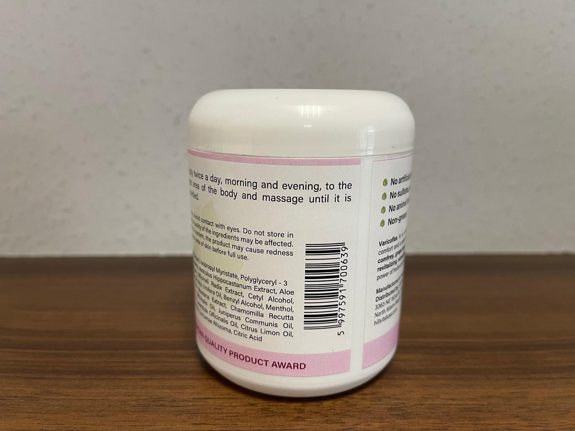 Hill Vital Natural Solutions HillVital Herbal Leg Care Balm with Horse Chestnut – Lightweight Botanical Cream for Daily Skin Care & Massage, Non-Greasy Formula for Legs & Body, 250 ml Hill Vital Natural Solutions Au supplements