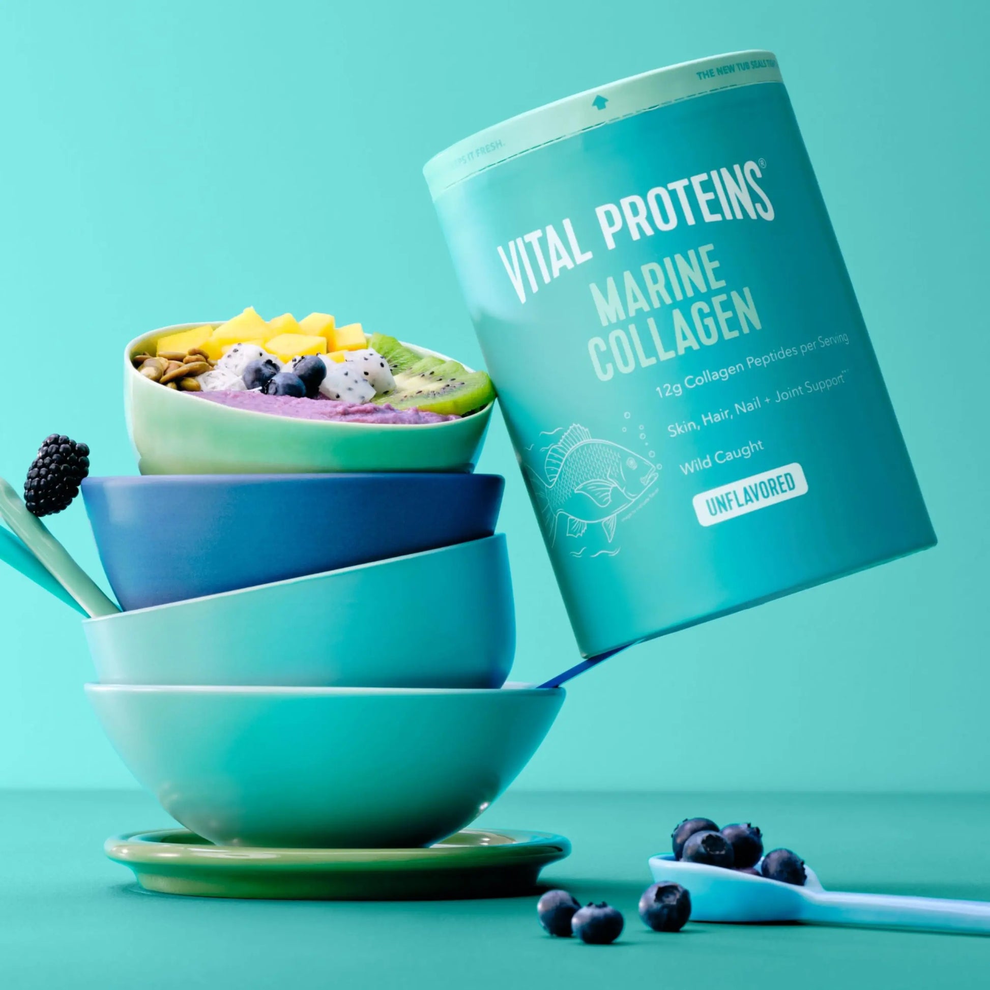 Vital Proteins Marine Collagen Peptides Powder Supplement for Skin Hair Nail Joint - Hydrolyzed Collagen Vital Proteins Au supplements