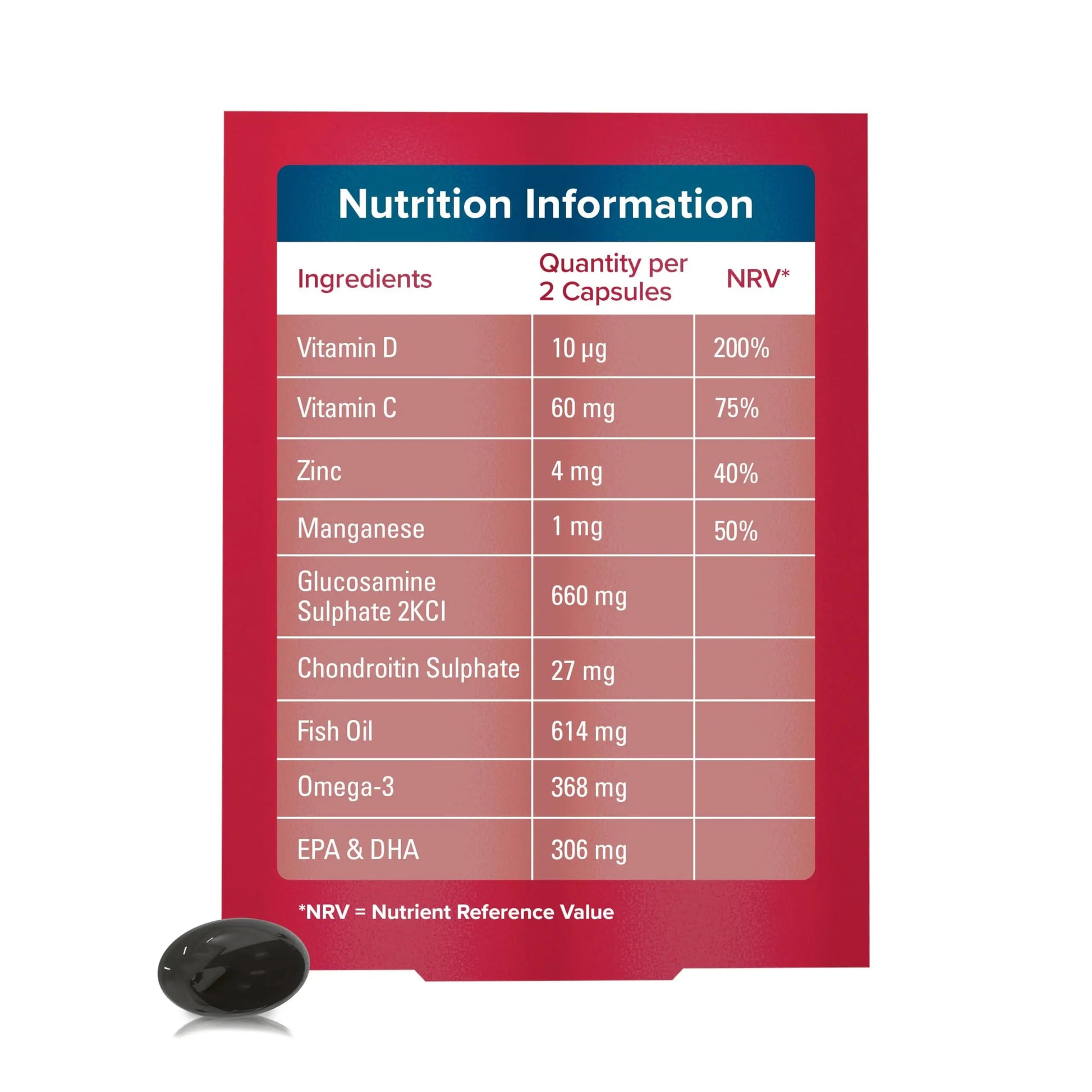 Seven Seas JointCare Active, With Glucosamine, Omega-3, Chondroitin, Vitamins C and D Seven Seas Au supplements
