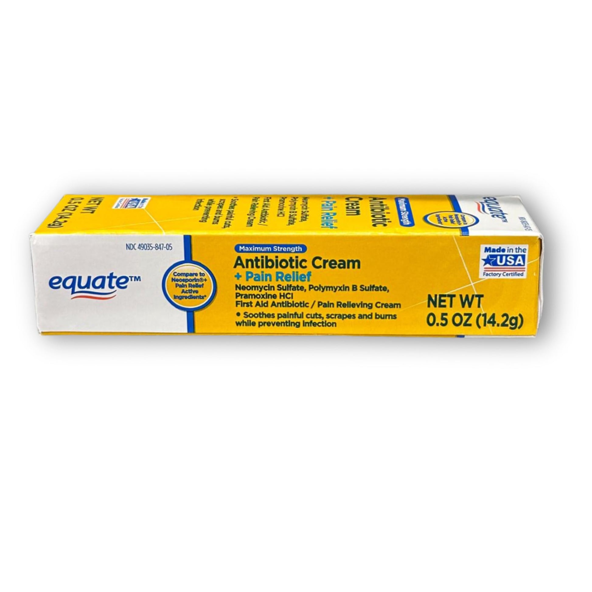 Triple Antibiotic Ointment- Maximum Strength with Topical Analgesic, 0.5 oz (Pack of 1), Boxed by Fusion Shop Store FUSION SHOP STORE Smart choices, meaningful life! Au supplements