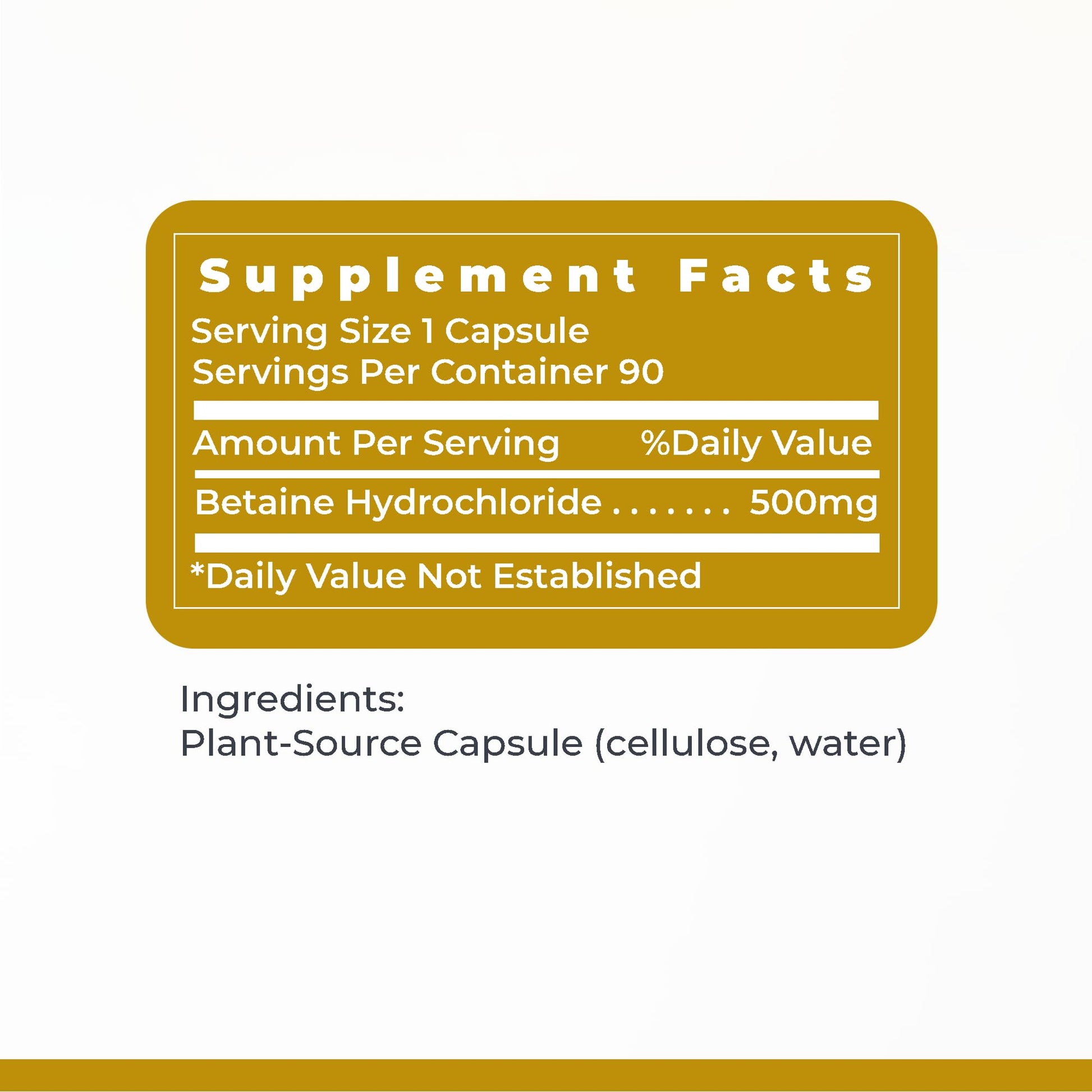 Premier Research Labs Premier HCL - Betaine HCL, Betaine Hydrochloride Supplement for Optimal Digestive Function, Nutrient Absorption, Betaine-HCL for Low Stomach Acid- 90 Vegetarian Capsules (2 Pack) Premier Research Labs Au supplements
