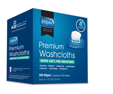 Inspire Adult Wet Wipes, Adult Wash Cloths, Adult Wipes for Incontinence Inspire Au supplements