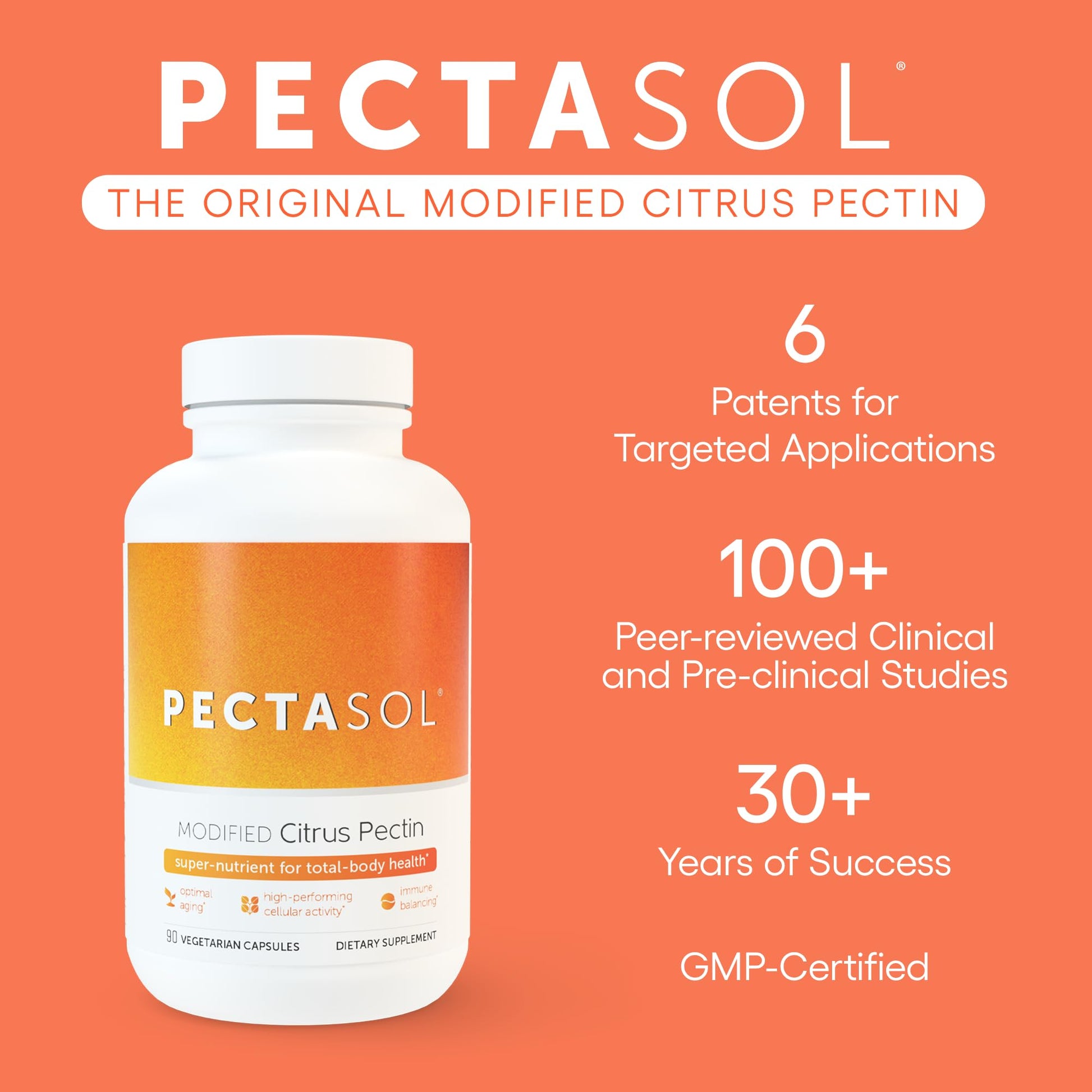 PectaSol Modified Citrus Pectin – 184g Berry Powder – Total-Body Health Supplement to Support the Heart, Immune System, Inflammation Response & Healthy Aging + Maintain Healthy Galectin-3 Levels EcoNugenics Au supplements