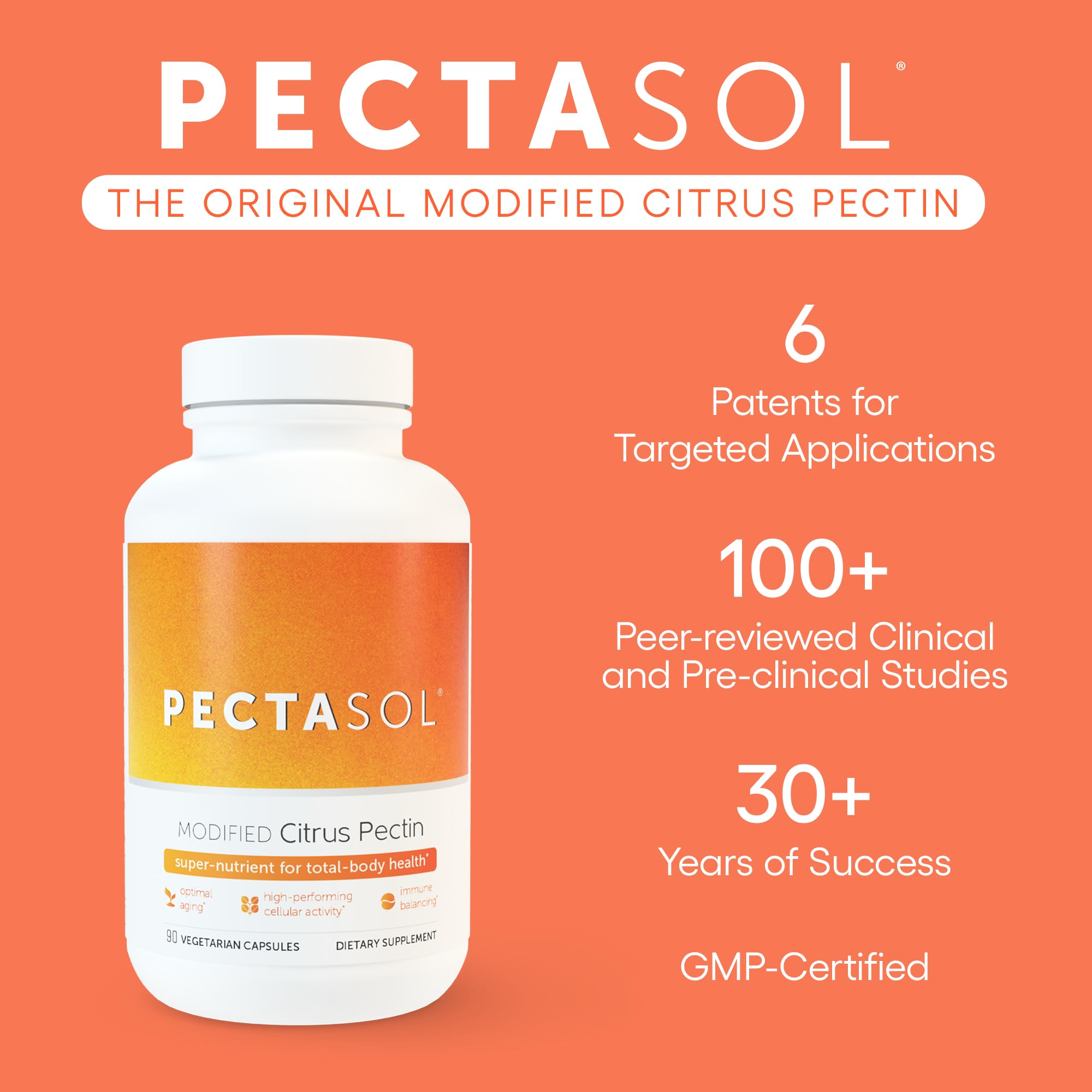 PectaSol Modified Citrus Pectin – 184g Berry Powder – Total-Body Health Supplement to Support the Heart, Immune System, Inflammation Response & Healthy Aging + Maintain Healthy Galectin-3 Levels EcoNugenics Au supplements