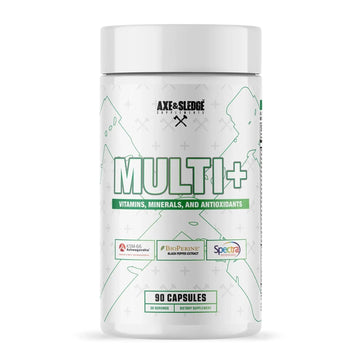 Axe & Sledge Multi Plus Multivitamin | 24 Bioavailable Vitamins & Minerals, Ashwagandha | Multivitamin for Women and Men Axe & Sledge Au supplements