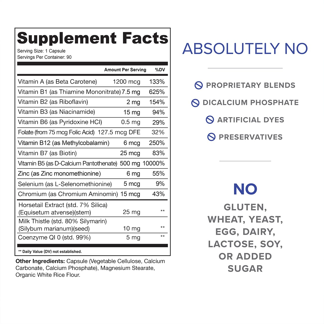 ClearZine Acne Pills for Teens & Adults | Clear Skin Supplement, Vitamins for Hormonal & Cystic Acne | Stop Breakouts, Oily Skin and Zits, 90 Caps ClearZine Au supplements