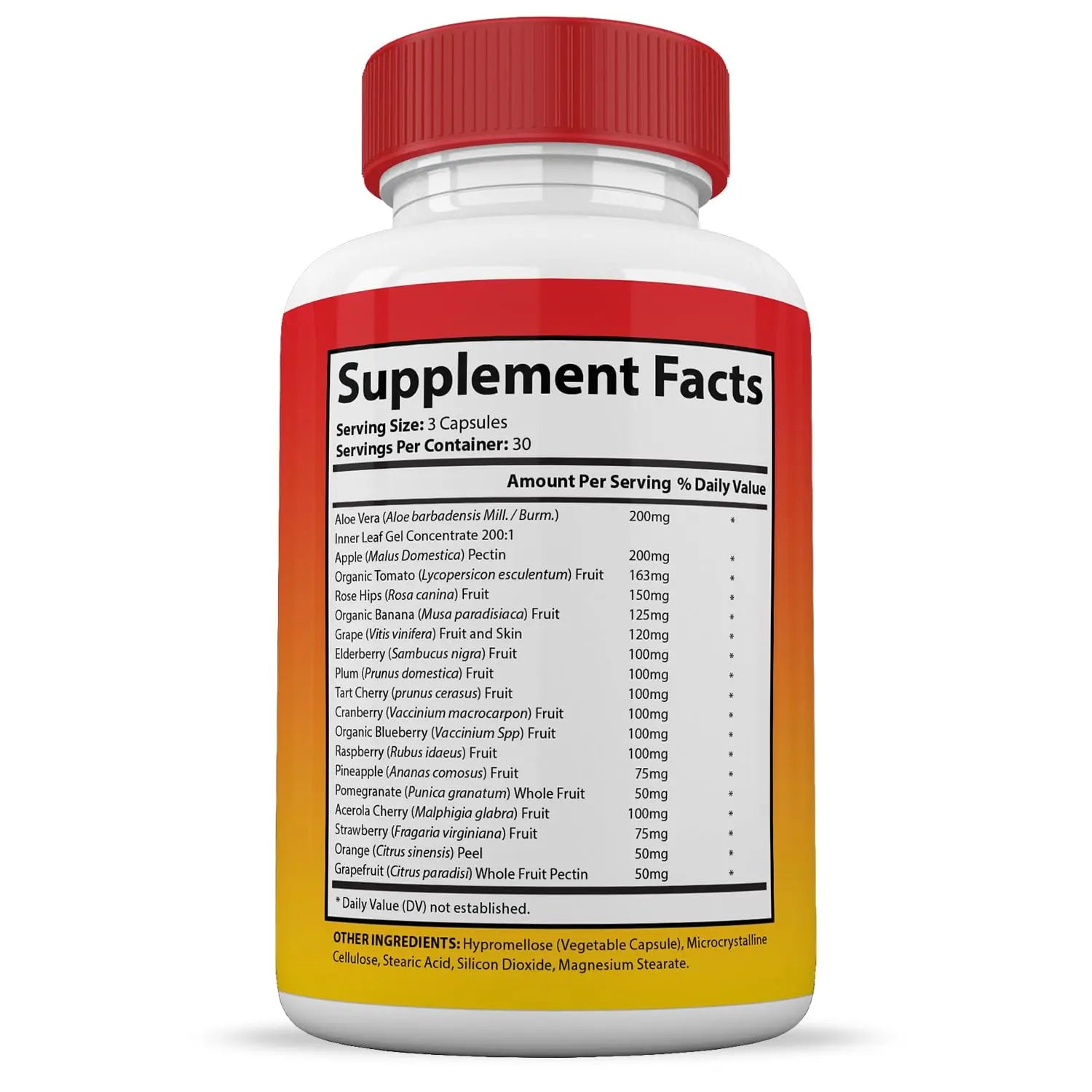 (20 Pack) Vital Fruits and Veggies Supplement Whole Food Red & Green Superfoods Justified Laboratories Au supplements