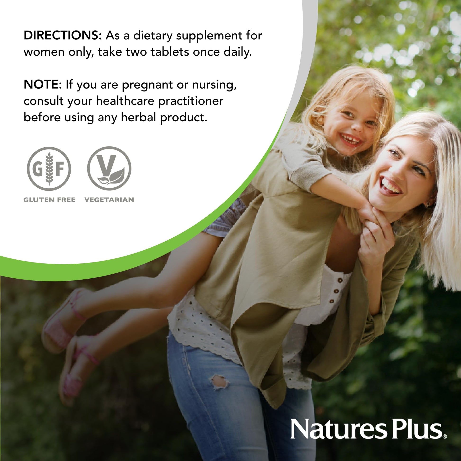 NaturesPlus Source of Life Women - 60 Tablets - Multivitamin & Mineral Supplement - with Iron, Calcium, Folate & Lutein - Gluten Free, Vegetarian - 30 Servings NaturesPlus Au supplements