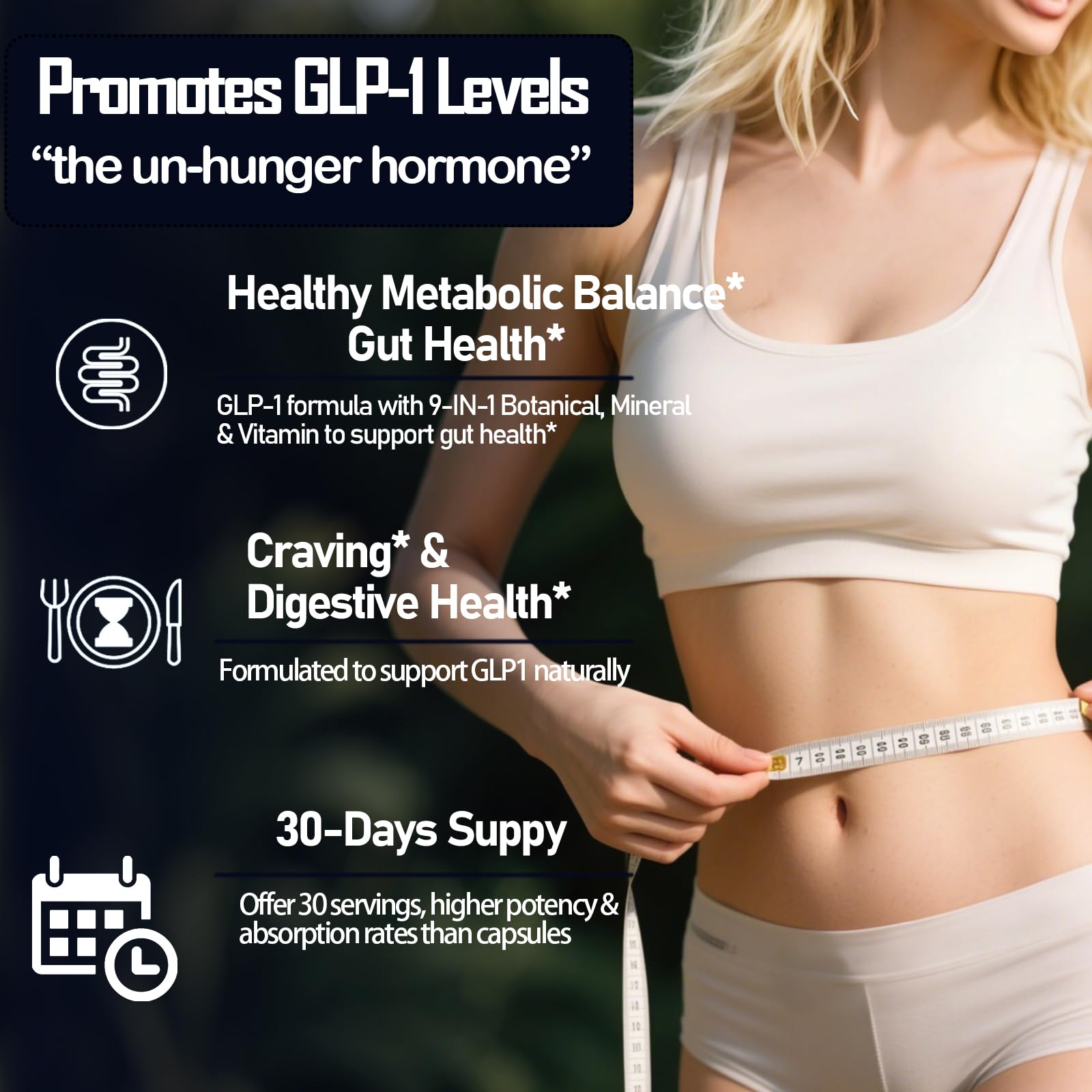 GLP-1 Supplement for Women & Men, 9-in-1 Naturally GLP-1 Support w. Berberine HCI Cyelon Cinnamon Green Tea Eriocitrin, GLP1 for Gut Digestion Metabolic, GLP-1 Drops 6X Stronger Than Capsules GLOVVUUP Au supplements