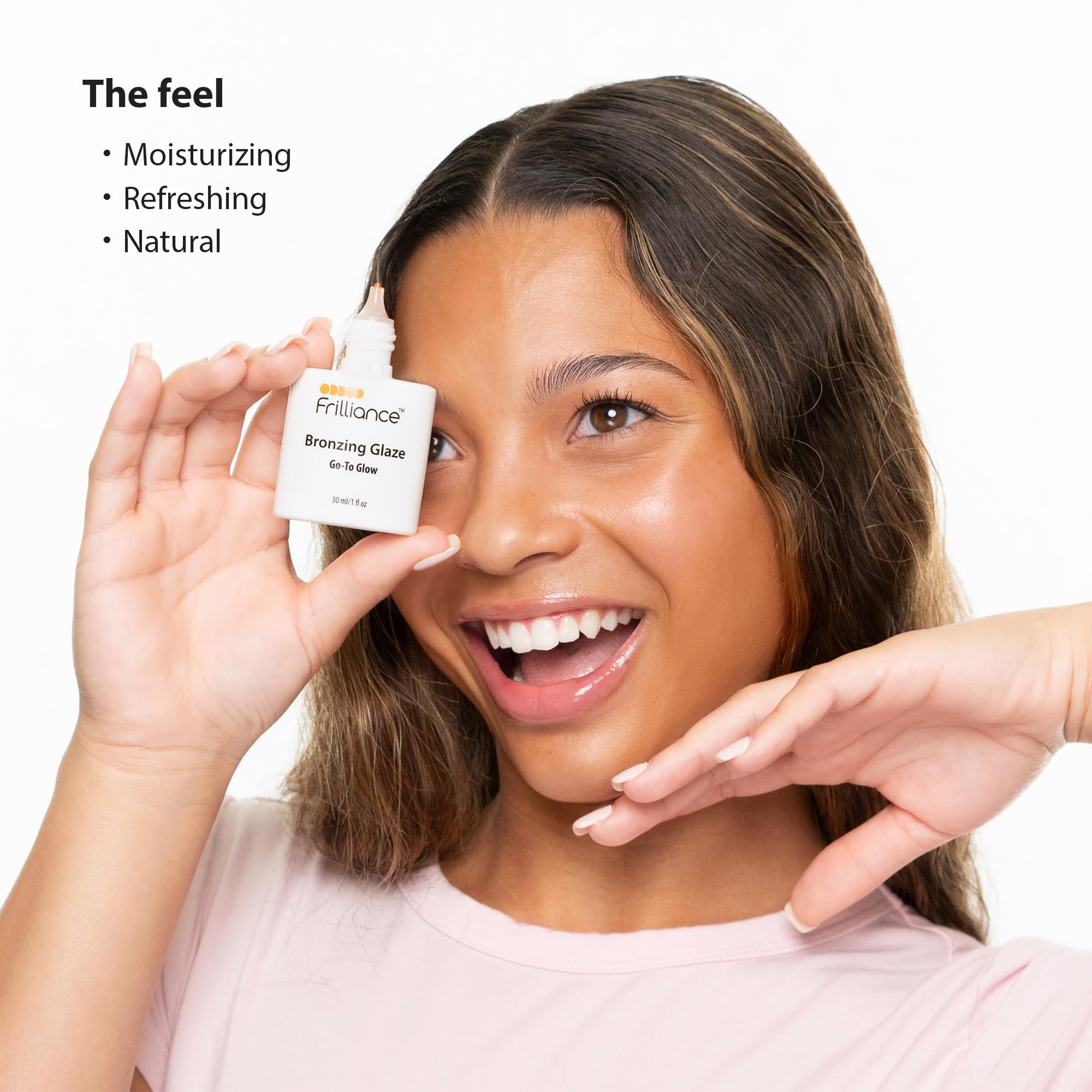 Frilliance Hydrating Go-To Glow, Bronzing Glaze Drops, Cruelty-Free Hypoallergenic for Teens of All Skin Types, 30 ml / 1 fl oz Frilliance Au supplements