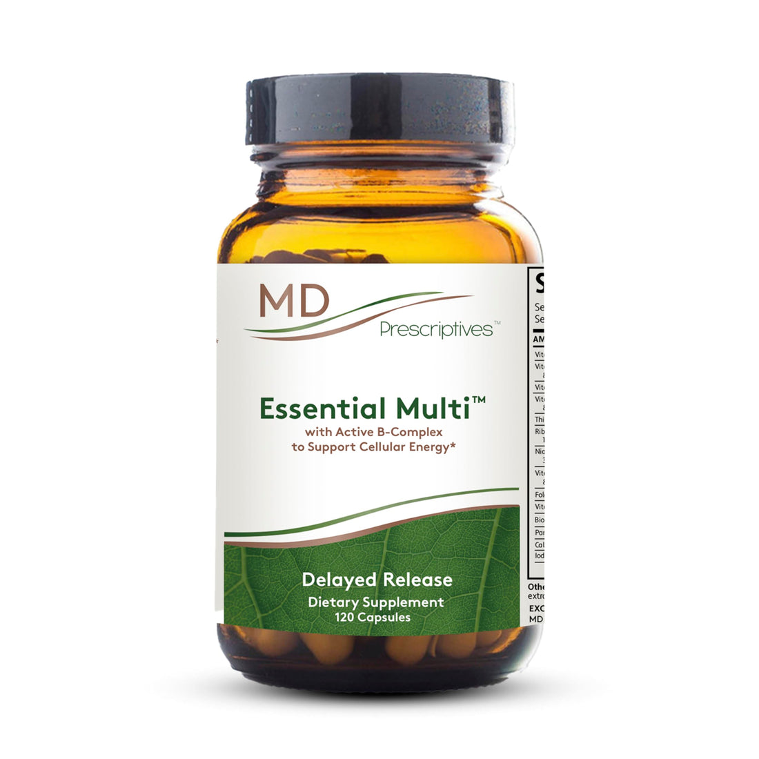 MD Prescriptives - Essential Multi (Delayed Release) - Multivitamin Mineral Complex Supplement for Enhanced Hormone Support - 120 Capsules MD Prescriptives Au supplements